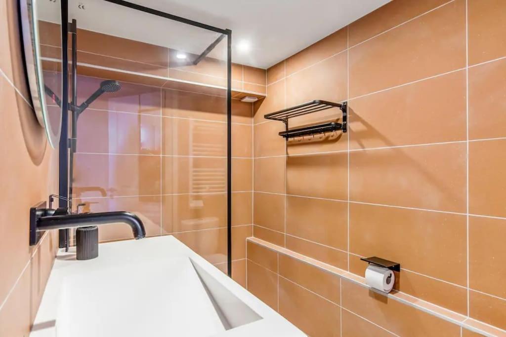 Juste La Plage - Studio Classe 3 Etoiles - Face A La Mer Houlgate Luaran gambar