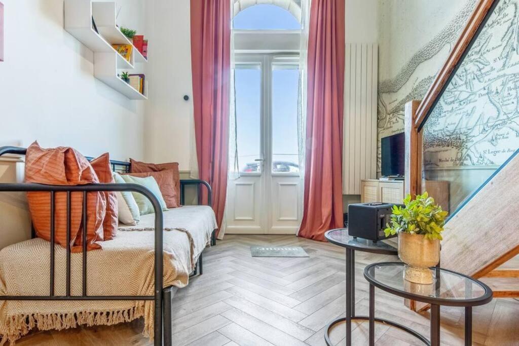 Juste La Plage - Studio Classe 3 Etoiles - Face A La Mer Houlgate Luaran gambar